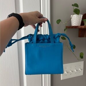 Brandon Blackwood Mini Kuei Bag in Aqua Blue